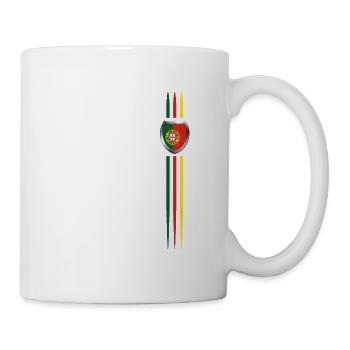 football portugal - Mug blanc - blanc - Droite