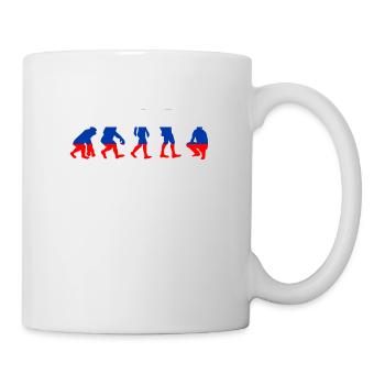 Russia Russian Russian flag motif gift - Mug - white - Right