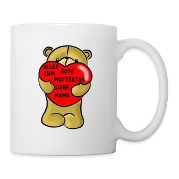 Alles Gute zum Muttertag - Tasse - Weiß - Rechts