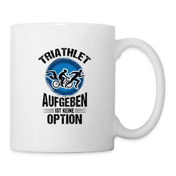 Triathlet - Tasse - Weiß - Rechts