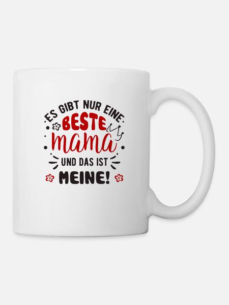 Beste Mama - Tasse - Weiß