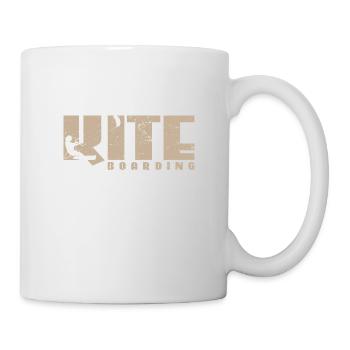 Kite Boarding - Tasse - Weiß - Rechts