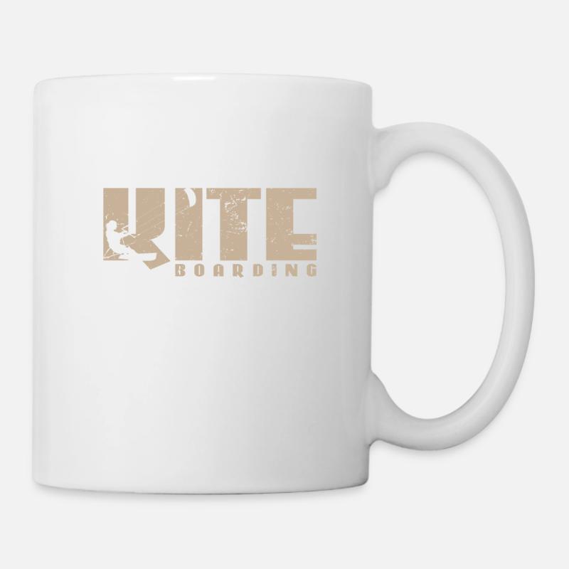 Planche de kite - Mug blanc - blanc
