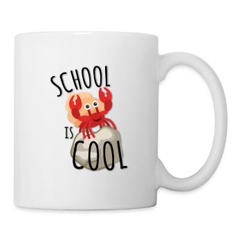School enrollment - School is cool - Mug - white - Right