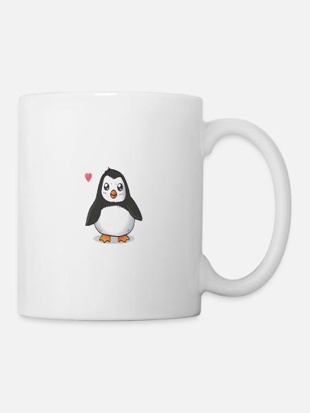 pingouins pingouins amateurs de pingouins - Mug blanc - blanc