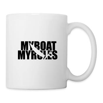 MyBoat MyRules - Sailing, Sailing - Mug - white - Right