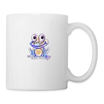 grenouille - Mug blanc - blanc - Droite