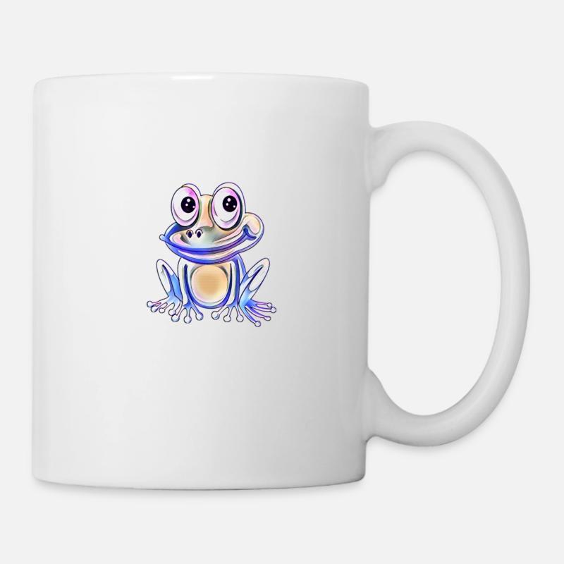 grenouille - Mug blanc - blanc