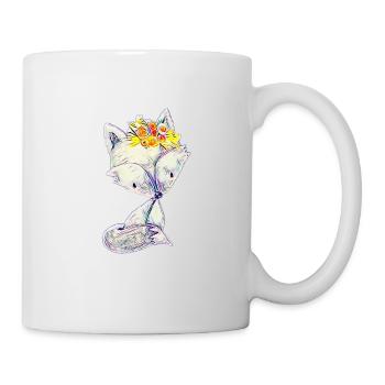 Renard - Mug blanc - blanc - Droite