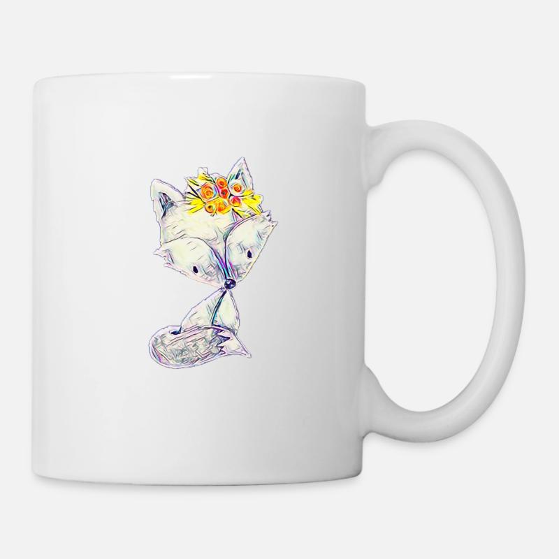 Renard - Mug blanc - blanc
