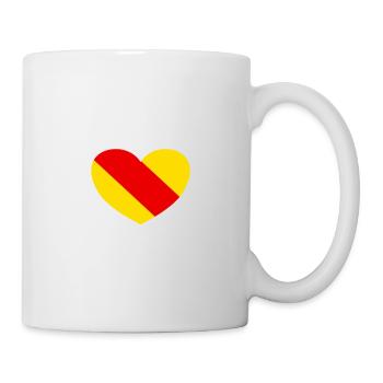 Badisch Baden Badner Heimatliebe - Tasse - Weiß - Rechts