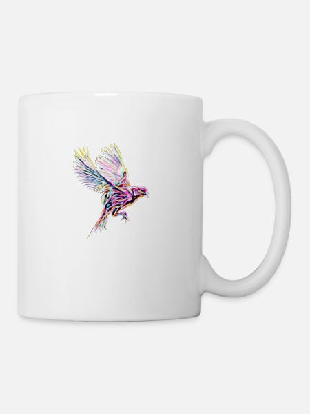 bird - Mug - white