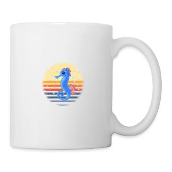 Seepferdchen Kinder Bestanden - Tasse - Weiß - Rechts