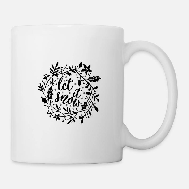 let it snow art collection - Mug blanc - blanc