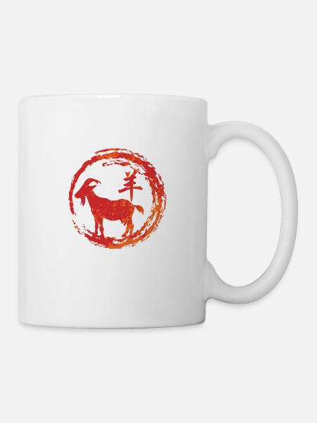 Goat chinese zodiac - Mug - white