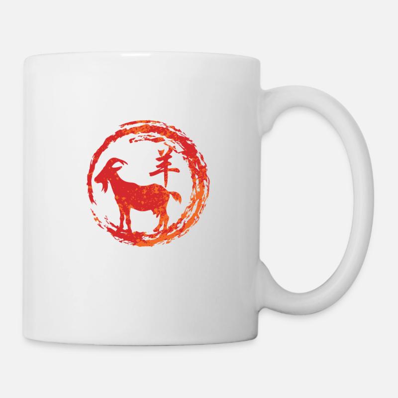 Goat chinese zodiac - Mug - white