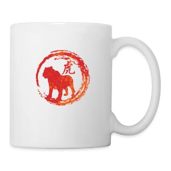Tiger chinese zodiac - Mug - white - Right