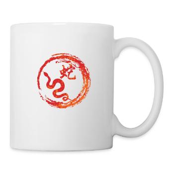 Snake chinese zodiac - Mug - white - Right