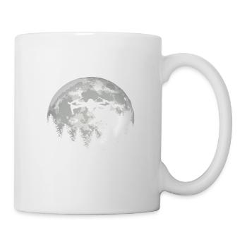 Drone Quadcopter Pilot Shirt pour les pilotes de drone - Mug blanc - blanc - Droite