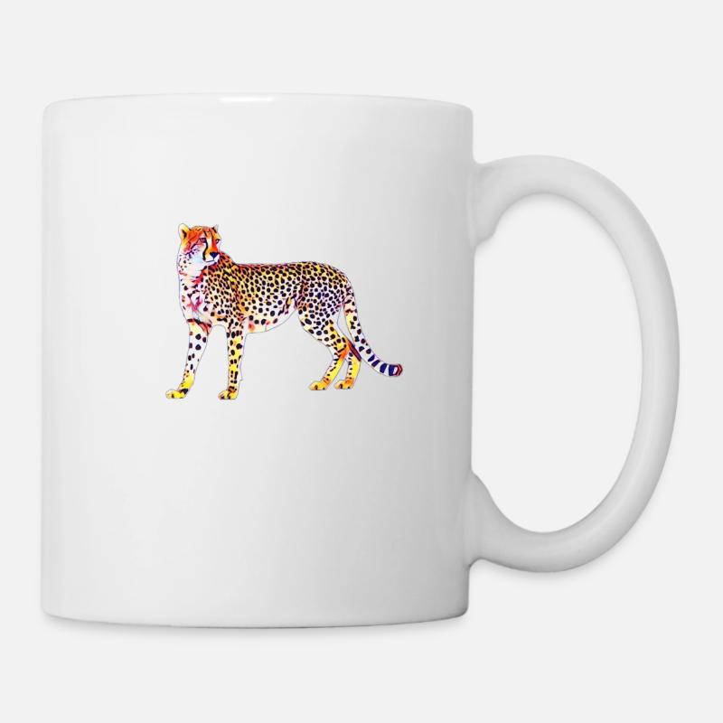 cheetah - Mug - white