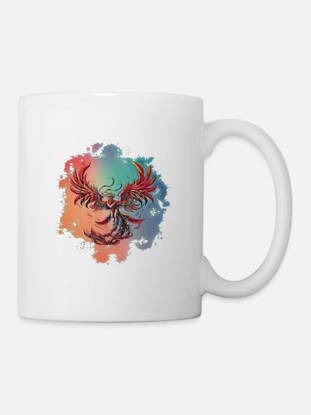 Phönix - Tasse - Weiß