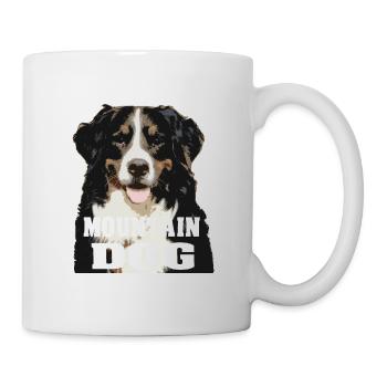 Chien de montagne bernois - Mug blanc - blanc - Droite