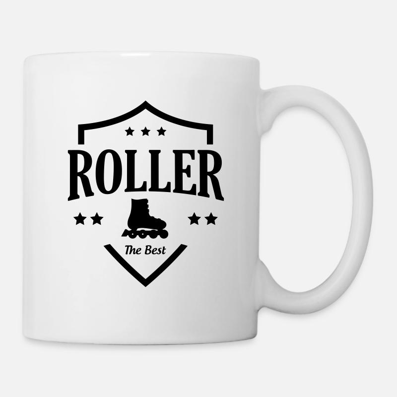 Patinage à roulettes - Roller - Mug blanc - blanc