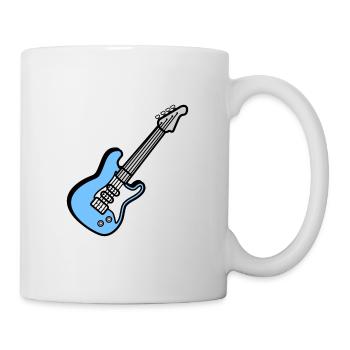 Guitar guitar - Mug - white - Right