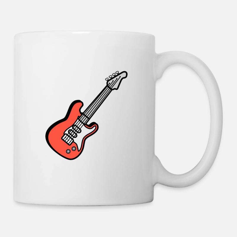 Guitare guitare - Mug blanc - blanc