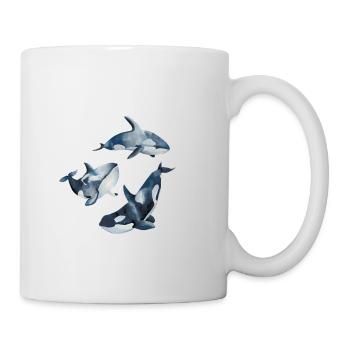 Orca Spruch für Orca Liebhaber - Tasse - Weiß - Rechts