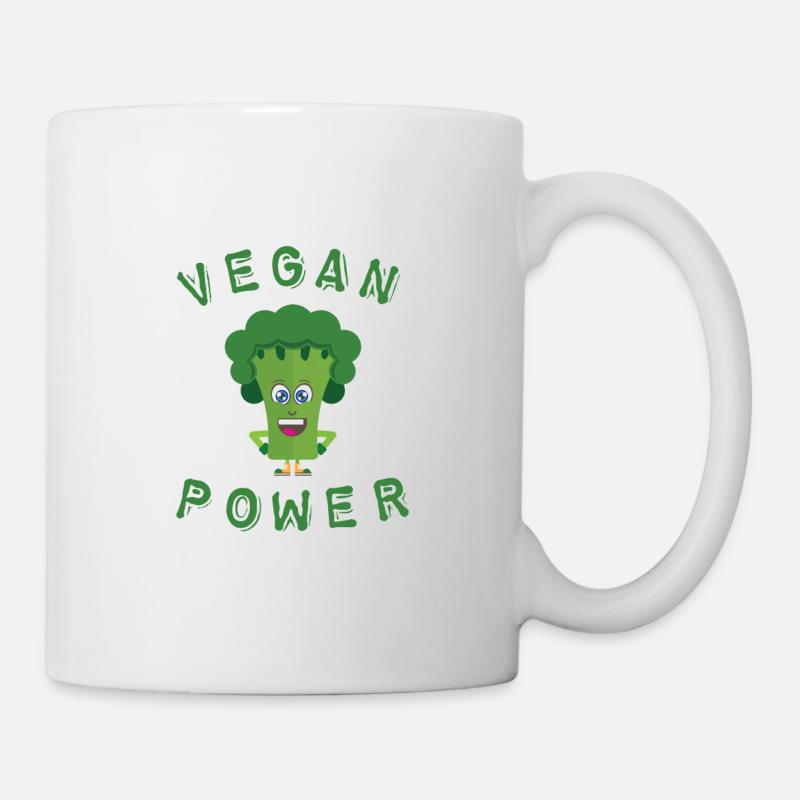 Vegan Power Vegans - Mug blanc - blanc