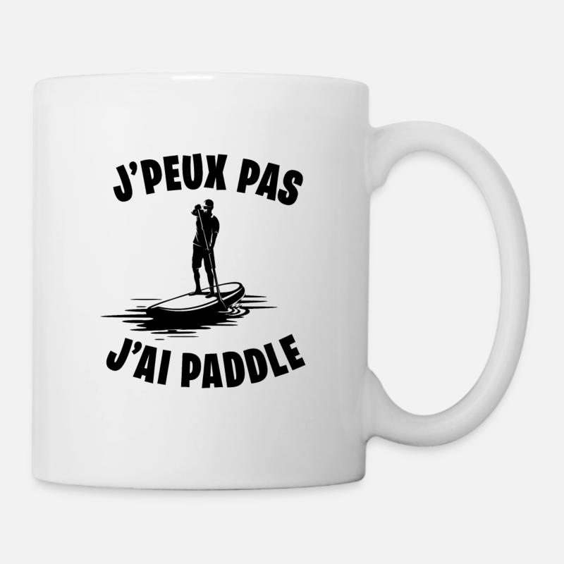 J'peux pas j'ai paddle - Mug blanc - blanc