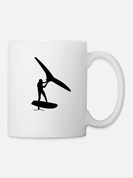Wing Foil - Tasse - Weiß