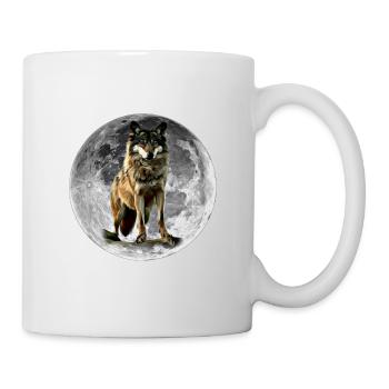 wolf - Mug - white - Right
