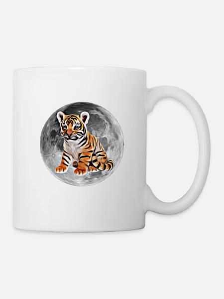 tiger - Mug - white