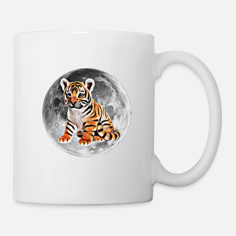tigre - Mug blanc - blanc