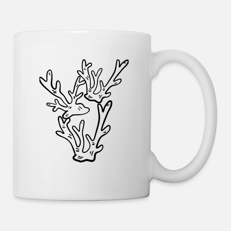 Coral - Acropora - Mug - white