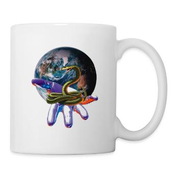 Schlangen - Tasse - Weiß - Rechts