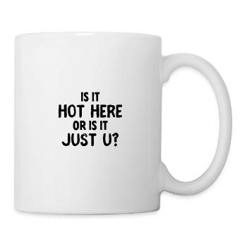 Flirting funny pick-up line - Mug - white - Right