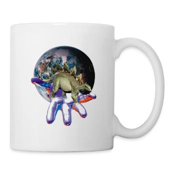 Stegosaurus - Tasse - Weiß - Rechts
