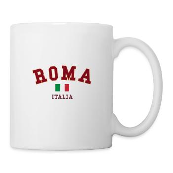 Roma Italia - Mug blanc - blanc - Droite
