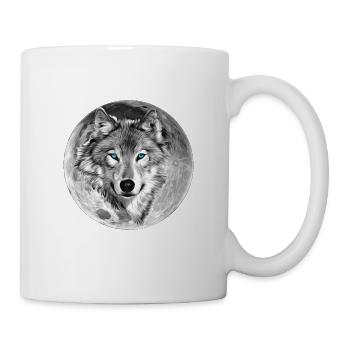 Wolf - Mug blanc - blanc - Droite