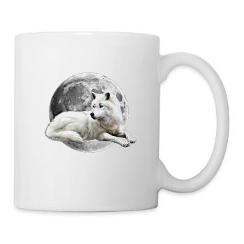 Wolf - Mug blanc - blanc - Droite