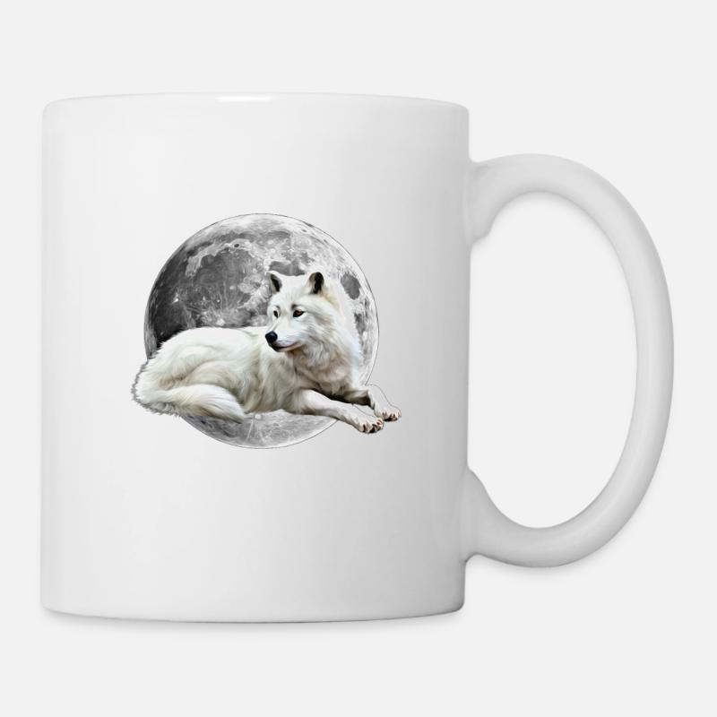 Wolf - Mug blanc - blanc
