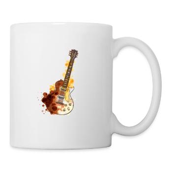 Bass guitar bass player - Mug - white - Right