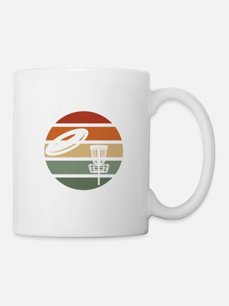 Disc Golf Geschenk - Tasse - Weiß