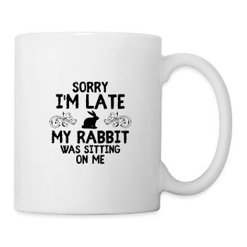 Rabbits hares - Mug - white - Right