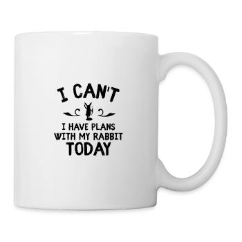 Rabbits hares - Mug - white - Right