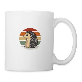 Lustiger Igel Spruch - Tasse - Weiß - Rechts