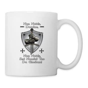 Non Nobis Sed Nomini Tuo Da Gloriam - Mug blanc - blanc - Droite